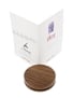 HMS Victory Oak & Copper Wine Bottle Coaster Nauticalia 
