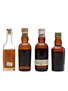 4 x Assorted Blended Scotch Whisky Miniature 