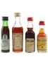 Assorted Digestif Liqueurs  4 x 2.5cl-5.5cl