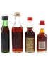 Assorted Digestif Liqueurs  4 x 2.5cl-5.5cl