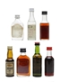 Assorted Rum Miniatures  2 x 4cl & 5 x 5cl