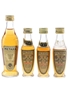 Metaxa Amphora & Gold Label  4 x 2.5cl-5cl / 40%