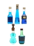 Blue Curacao Liqueurs Assorted Miniatures 5 x 5cl