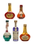 Assorted Cusenier Liqueurs Bottled 1960s-1970s 5 x 5cl