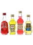 Assorted Banana & Cherry Liqueurs Cobana, Fuentes, Juanita, Morey 4 x 5cl