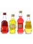 Assorted Banana & Cherry Liqueurs Cobana, Fuentes, Juanita, Morey 4 x 5cl