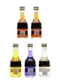 Assorted Brandy Asbach, Bobadilla, Fernando, Metaxa, Torres 5 x 3cl-5cl