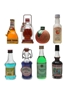 Assorted Fruit Liqueur Miniatures  8 x 5cl