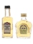 Canadian Lord Calvert & Crown Royal  4.7cl & 5cl