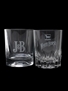 Justerini & Brooks And White Horse Highball Glasses & Tumblers  9cm-14cm Tall
