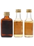 Ballantine's & Pig's Nose Bottled 1980s 3 x 5cl / 40%