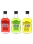 Le Diable Jaune, Rouge & Vert Absinthe  3 x 4cl