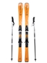 Veuve Clicquot Skis Elan 152cm Skis / 115cm Poles
