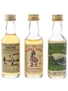 Golfer, Royal Piper & Steaming In The Highlands Bottled 1980s 3 x 5cl / 40%