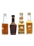 4 x Blended Scotch Whisky Miniatures 