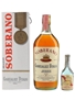 Soberano Brandy Bottled 1960s-1970s 5cl & 75cl