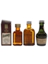Cointreau & DOM Benedictine Bottled 1960s & 1980s 3 x 3cl-5cl