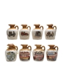 Lindisfarne Mead Miniatures Ceramic Jugs 8 x 4.75cl