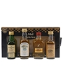 Assorted Malt Selection Bottled 1990s - Bowmore, Glenlivet, Glenmorangie & Jura 4 x 5cl / 40%