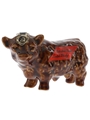 Rutherford's Bull Ceramic Miniature Bottled 1970s 4.7cl / 40%