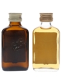 Ballantine's Finest & 12 Year Old Bottled 1980s & 1990s 2 x 5cl / 40%