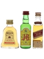 Bell's, J & B, Johnnie Walker  3 x 5cl / 40%