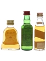 Bell's, J & B, Johnnie Walker  3 x 5cl / 40%