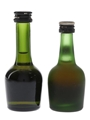 Courvoisier VSOP Bottled 1980s 2 x 3-5cl / 40%