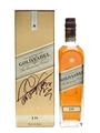 Johnnie Walker Gold Label 18 Year Old Signed by Mika Hakkinen 70cl / 40%