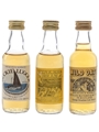 Buckie Lugger, Tinkers Dram & Wild Oats Bottled 1980s - George Strachan Ltd. 3 x 5cl / 40%