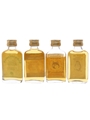 Assorted Blended Scotch Whisky Cairngorm, Barratt Dram, Spillers Bonio & Winking Owl 4 x 5cl / 40%