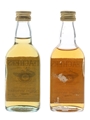 Teacher's Highland Cream Bottled 1970s 2 x 5cl-5.6cl / 40%