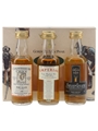 Gordon & MacPhail Traditional Miniatures Bottled 1990s - Port Ellen, Imperial & Inverleven 3 x 5cl / 40%