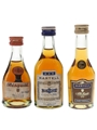 Bisquit 3 Star & Martell  3 x 3cl-5cl / 40%