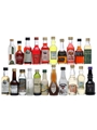 21 Assorted Liqueurs Miniatures