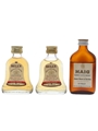 Bell's Extra Special & Haig Gold Label Bottled 1970s 3 x 5cl / 40%
