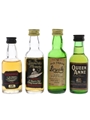 Assorted Blended Scotch Whisky Glenfoyle, Immortal Memory, Old Troon Royale & Queen Anne 4 x 4cl-5cl
