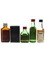 Ballantine's, Buchanan's, J & B & 100 Pipers Bottled 1970s 4 x 5cl / 40%
