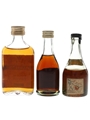 Laurrette & Renault Cognac Bottled 1960s & 1970s 3 x 3cl-5cl / 40%