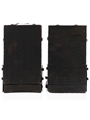 Whisky Barrel Bookends 15cm Tall