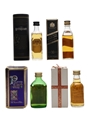 Antiquary, Johnnie Walker, Pinwinnie & Teacher's  4 x 5cl