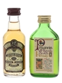 Chivas Regal & Pinwinnie Royale 12 Year Old Bottled 1980s 2 x 5cl