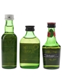 Cutty Sark, Queen Anne & Vat 69 Bottled 1970s-1980s 3 x 4.7cl-5cl