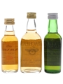 Harveys, Teacher's & William Lawson's Bottled 1970s 3 x 5cl / 40%