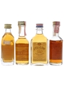 Bourbon Supreme, Kessler, Rebell Yell & Medley's Bottled 1970s & 1980s 4 x 4cl-5cl