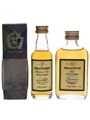 Pride Of The Lowlands & Strathspey 12 Year Old Bottled 1980s - Gordon & MacPhail 2 x 5cl / 40%
