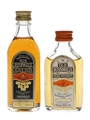 Old Bushmills Black Bush & 3 Star Bottled 1980s 5cl & 7.1cl / 40%