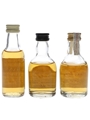 Cragganmore, Dalwhinnie & Glenkinchie Bottled 1990s 3 x 5cl
