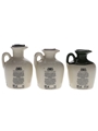Lindisfarne Glen Fiona Ceramic Decanters  3 x 4.7cl-5cl / 40%