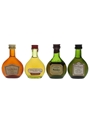 Assorted Armagnac Bottled 1980s 4 x 3cl / 40%